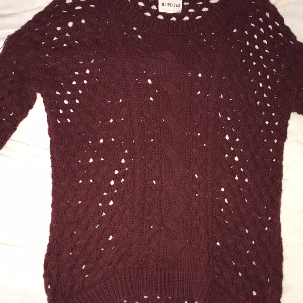 Purple Sweater